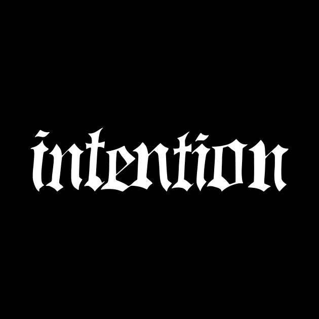 intention by Oluwa290