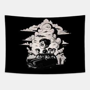 McBess Boys Portrait Tapestry