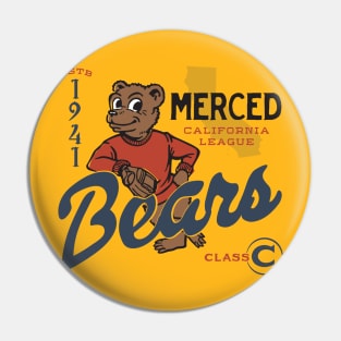 Merced Bears Pin