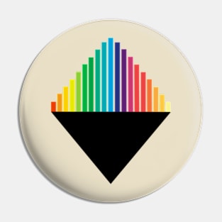 Geometric minimalist art Pin