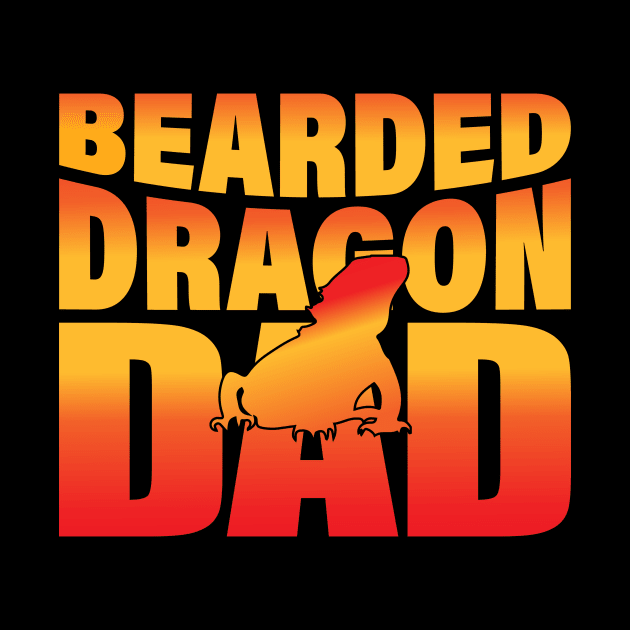 Bearded Dragon Dad by Visual Vibes