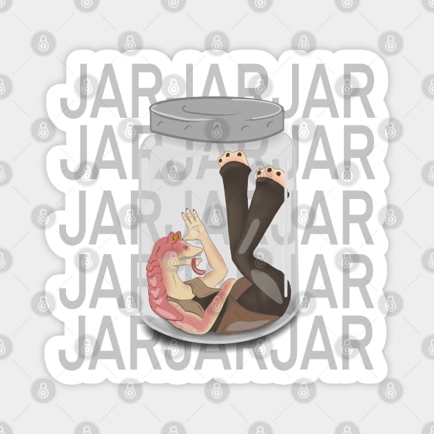 Jar Jar Jar Magnet by Reiss's Pieces