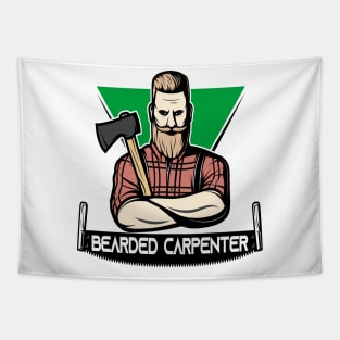 Bearded Carpenter Tapestry