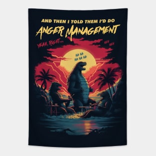 Godzilla: Anger Management Tapestry