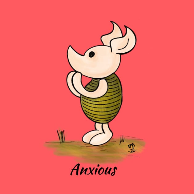 Anxious - Piglet by Alt World Studios