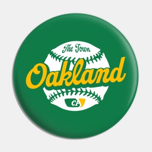 Oakland Baseball Pin
