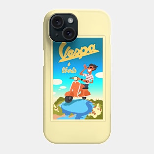 Vespa Luca Phone Case