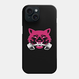 Wolf sport and fitness lovely blend drawing cute cool colorful Phone Case