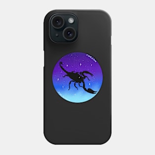 Scorpion “Night Sky” Gradient Phone Case