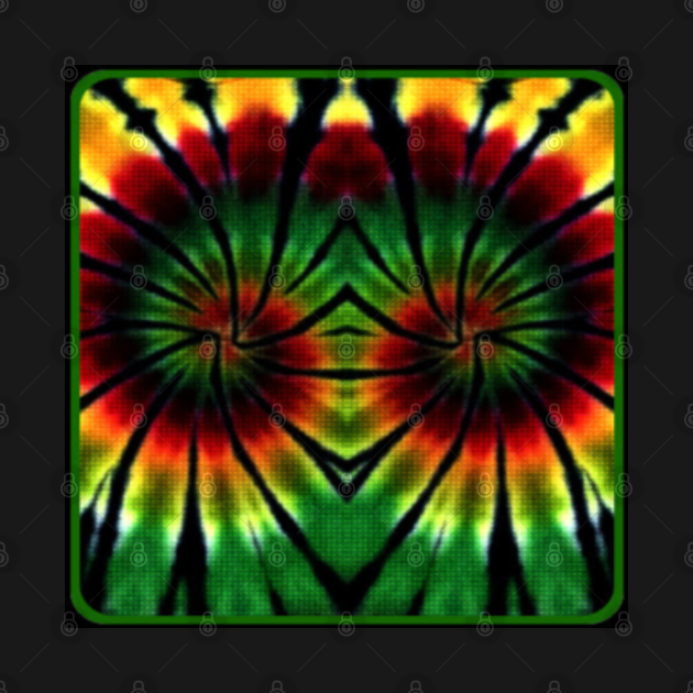 Tie dyed aesthetic double spiral - Tie Dye - T-Shirt | TeePublic