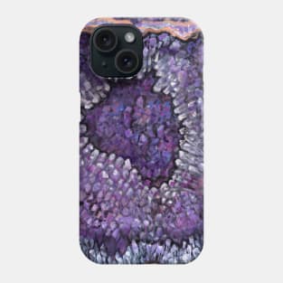 Amethyst Cluster Phone Case