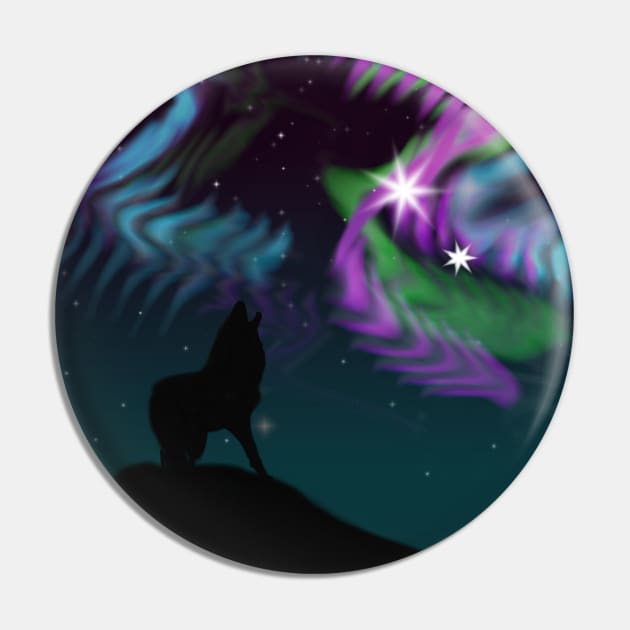 Howling of the night Pin by Gege16