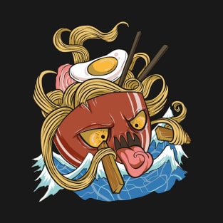 Anime Ramen Bowl Kawaii T-Shirt