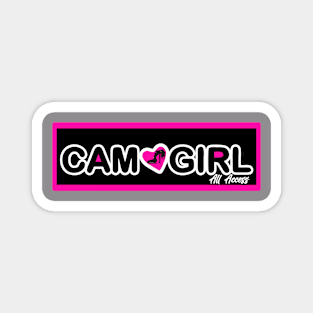 Cam Girl All Access Logo 4 Magnet