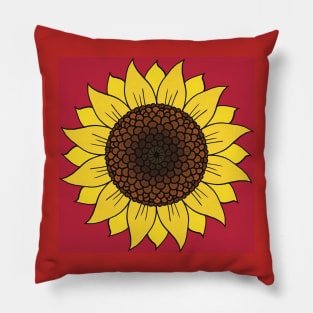 Sunflower Pillow