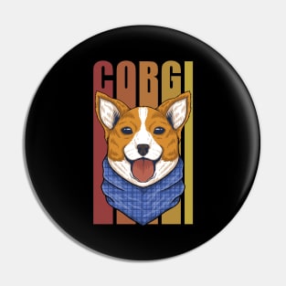 Corgi Dog Pin