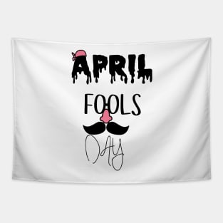 Glasses Nose Beard - Happy April Fool's Day Tapestry