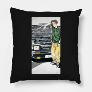 initial d { takumi fujiwara } Pillow