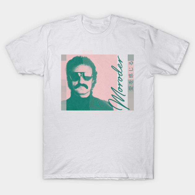 1980/'s music electro synth 80s style Giorgio Moroder Retro ITALO DISCO T-Shirt