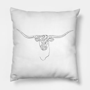 Bull Design Pillow