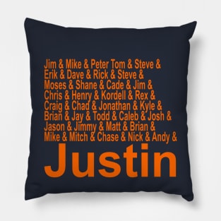 Bears Quarterbacks Pillow