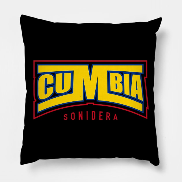 Cumbia sonidera Pillow by verde