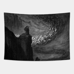 High Resolution Gustave Doré Illustration The Lustful Tapestry