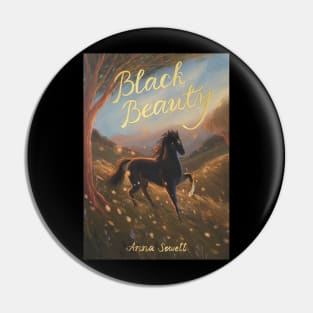 Black Beauty by Anna Sewell Book Cover Pin