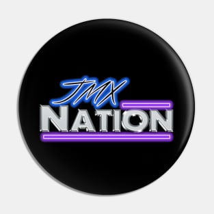 JMXNation Logo Retro Pin