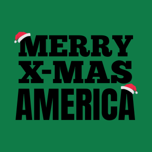 Merry X-Mas America T-Shirt