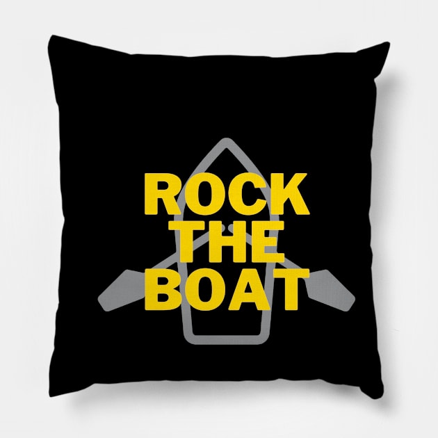 Rock The Boat Pillow by Oolong