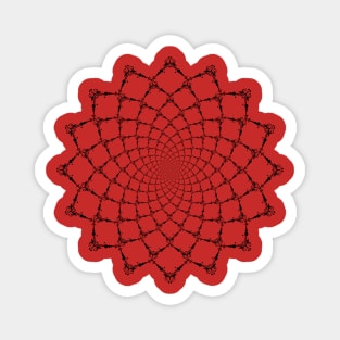 Mandala Floral Magnet