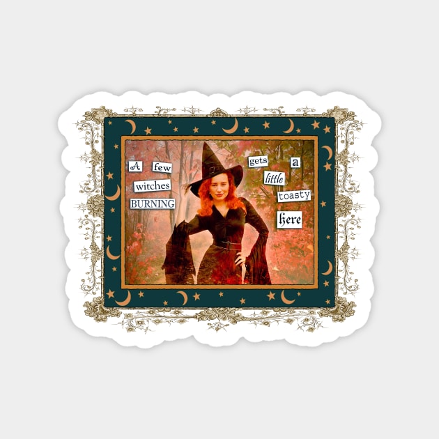 TORI WITCH Magnet by SortaFairytale