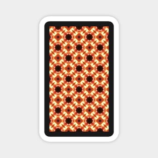 Abstract Pattern 001 Magnet