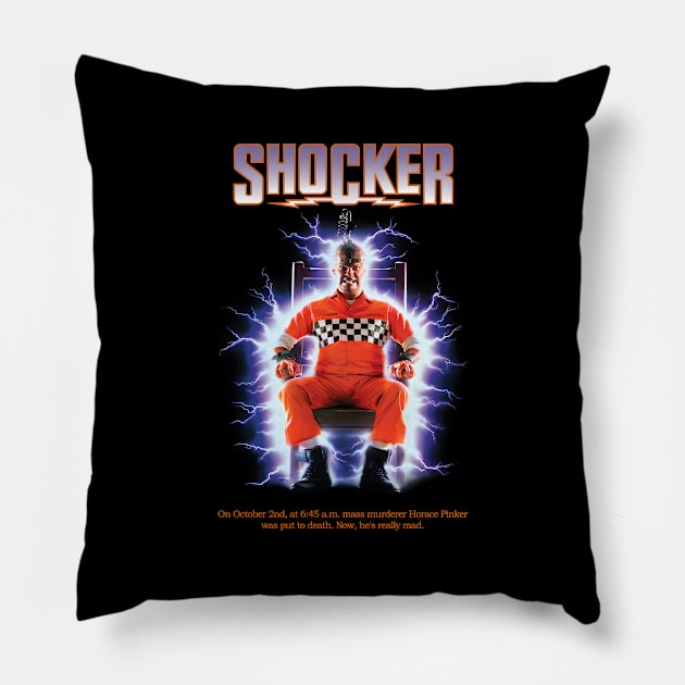 Shocker Pillow by Tee Arcade