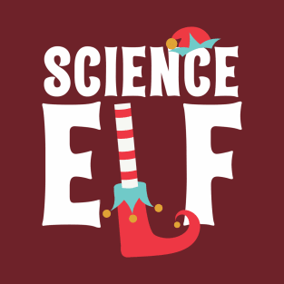 Science Elf Christmas T-Shirt