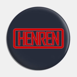 Henren logo Pin