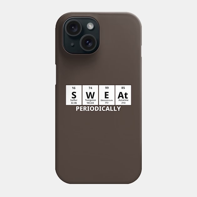 Sweat Periodically Phone Case by Texevod