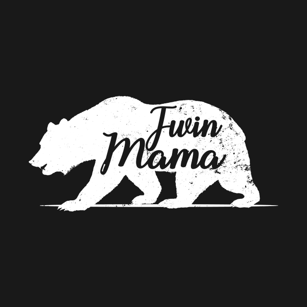 Twin Mama Shirt | Twin Bear Gift by Gawkclothing