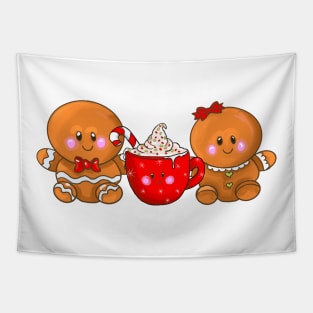 Gingerbread Cocoa Tapestry