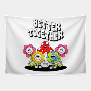 Better Together tie dye Tapestry