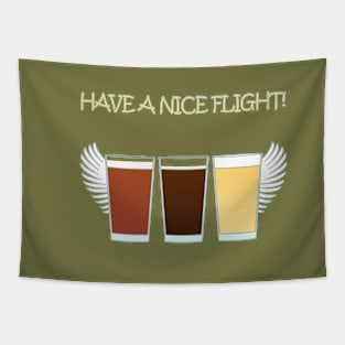 Have a Nice Flight! - beer Tapestry