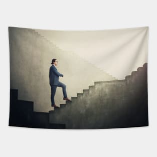 career stairways Tapestry