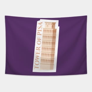 Italy Pisa tower Tapestry