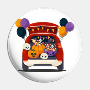 Halloween Car Pin