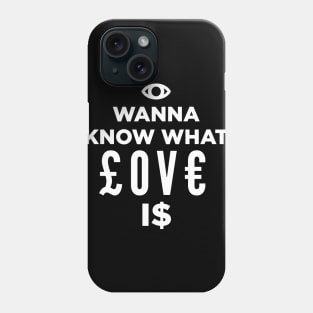 I Wanna Know What Love Is Phone Case