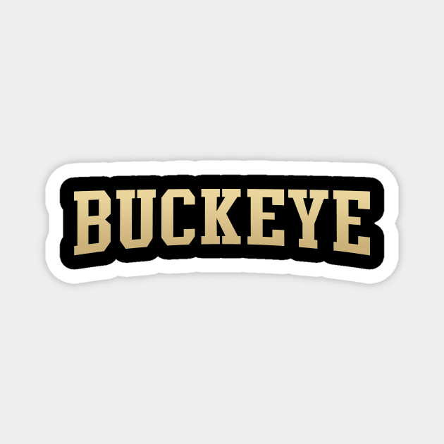 Buckeye - Ohio Native Magnet by kani