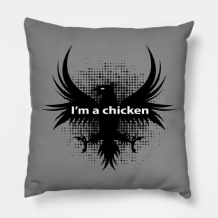 I am a chicken T-Shirt Pillow