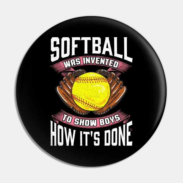 Pin on Softball