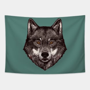 Grey Wolf Tapestry